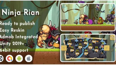 Ninja Rian – Unity Game
