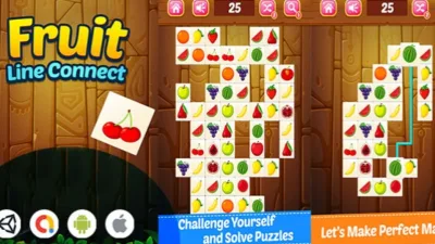 Fruit Line Connect – Unity Game