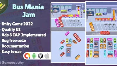 Bus Mania jam - Unity Game