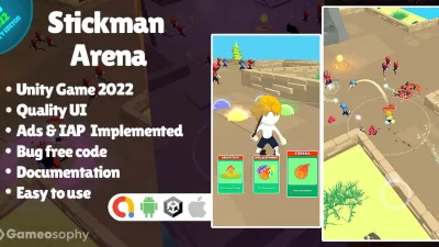 Stickman Arena - Unity Game