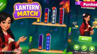Lantern Match | Puzzle Game - Unity Source Code & Template