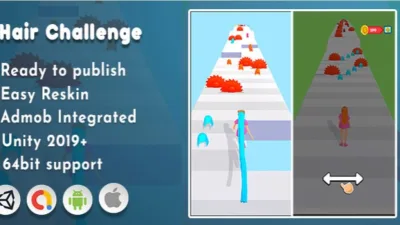 Hair Challenge – Unity Game
