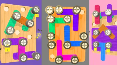 Screw Puzzle – Nut and Bolts
