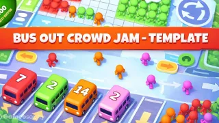 CityBus Crowd Jam 3D Puzzle – Unity Game Template - Unity Source Code & Template