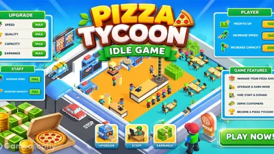 Pizza Restaurant Idle Tycoon – Unity Game Source Code