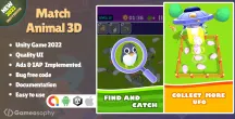 Match Animal 3D | Unity Game