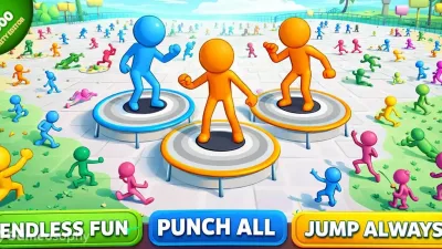 Idle Trampoline | Unity Game