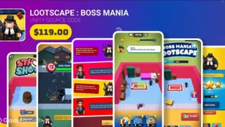 Lootscape : Boss Mania - Unity Source Code & Template