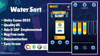 Water Sort - Unity Game