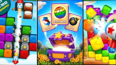 Toon Pet Crush:Toy Cube Puzzle