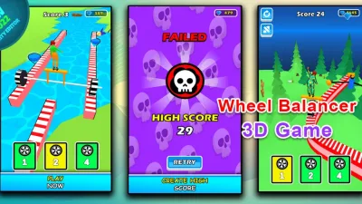 Wheel Balancer 3D Game