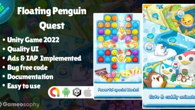 Floating Penguin Quest - Unity Game