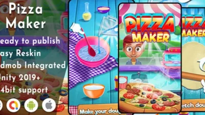 Unity Pizza Maker Project Available Now