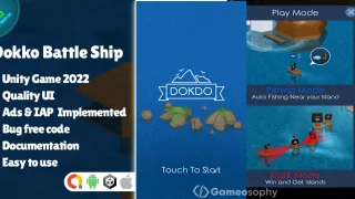 Dokko Battle Ship Game Development Assets - Unity Source Code & Template