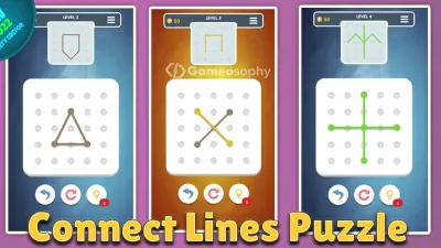 Connect Lines Puzzle Game Source Code Unity
