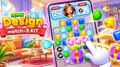 Home Design - Match 3 | Unity Complete Game