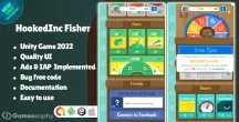 HookedInc Fisher  Premium Unity Source Code