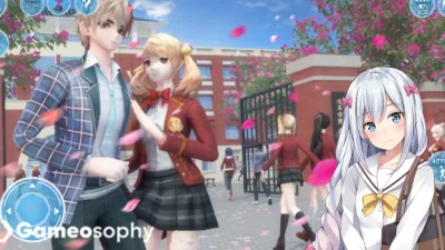 Anime School Girl Dating Sim