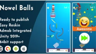 Nowel Balls – Unity Game - Unity Source Code & Template