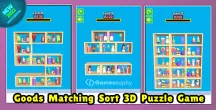 Goods Matching Sort 3D Puzzle