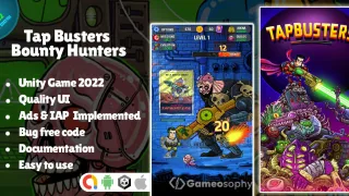 Tap Busters Bounty Hunters 2024 Top Multiplayer Game - Unity Source Code & Template