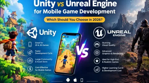 Unity vs Unreal Engine for Mobile Game Development: Which Should You Choose in 2026?