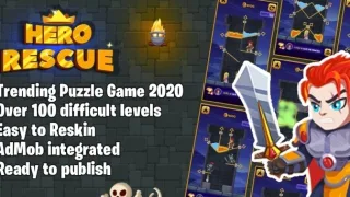 Rescue Hero: Pull the Pin - Unity Source Code & Template