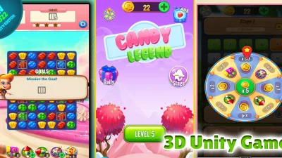 Candy Legend - Unity Game