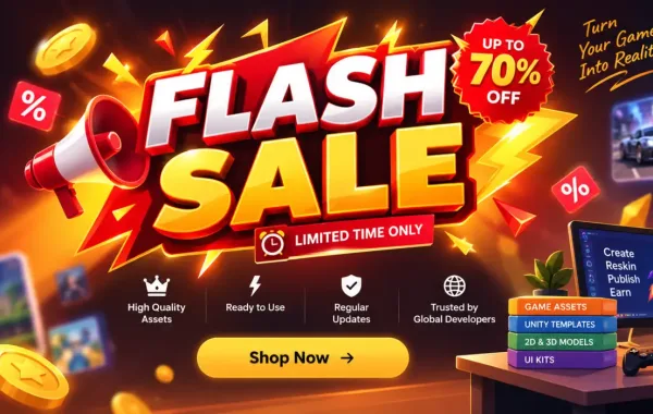 FLASH SALE: UP TO 70% OFF
