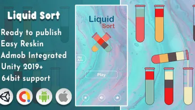 Liquid Sort – Unity Game