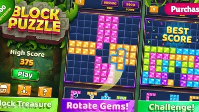 Block Puzzle: Treasure Hunt