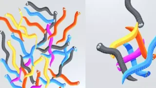 Untangle the Chaos: Master the Challenge in Tangled Snakes! - Unity Source Code & Template