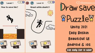 Draw Save Puzzle - Unity Game