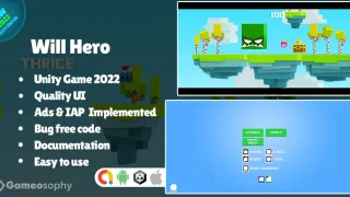 Will Hero Game Development Assets - Unity Source Code & Template