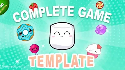 Candy Merge | Full Game + Template