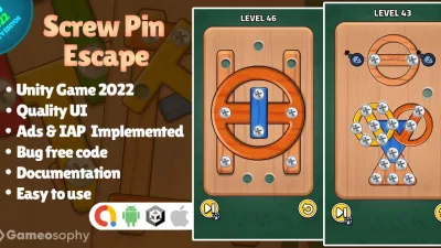 Screw Pin Escape - Unity Game