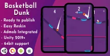 Basketball Dunk – Unity project with admob