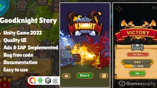 Good knight Story Ready Made Game Code - Unity Source Code & Template
