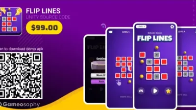 Flip Lines | Hypercasual Puzzle