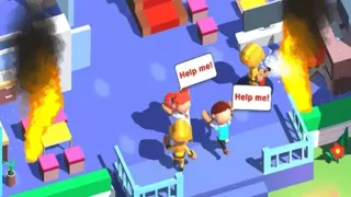 Idle Firefighter Tycoon - Unity game - Unity Source Code & Template