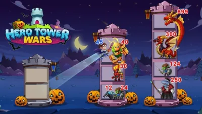 Hero Tower Wars – Merge Puzzle