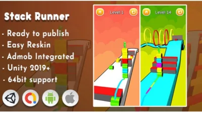 Stack Runner 3D – Unity Game
