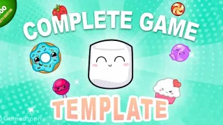 Candy Merge | Full Game + Template - Unity Source Code & Template
