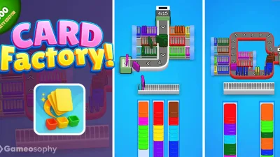 Card Factory | Sort Puzzle 3D | Unity Game