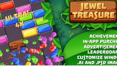 Jewel Treasure – Unity Game