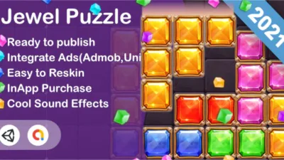 Block Puzzle Jewel – Unity Game with Admob
