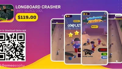 Longboard crasher | Unity Game
