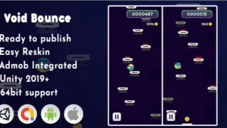 Void Bounce – Unity Game - Unity Source Code & Template