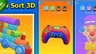 Screw Sort 3D Puzzle