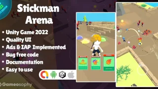 Stickman Arena - Unity Game - Unity Source Code & Template